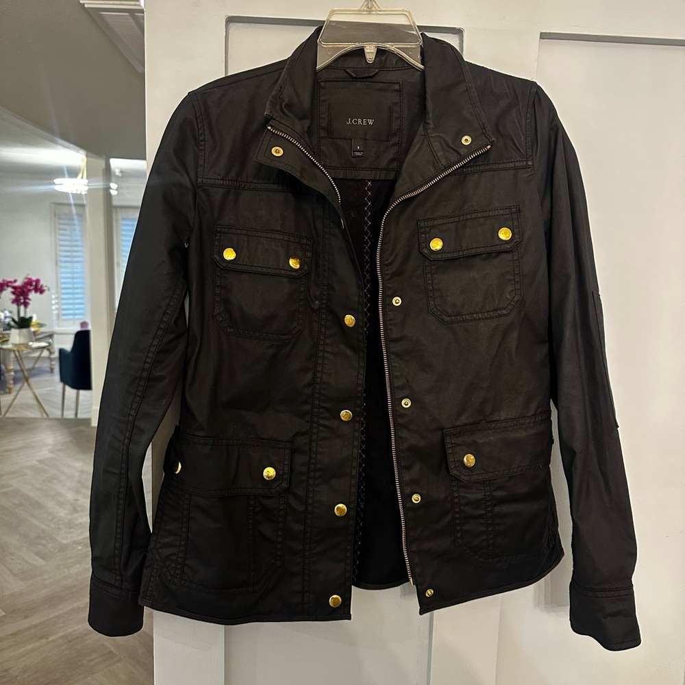 Barbour look a like coat from J Crew